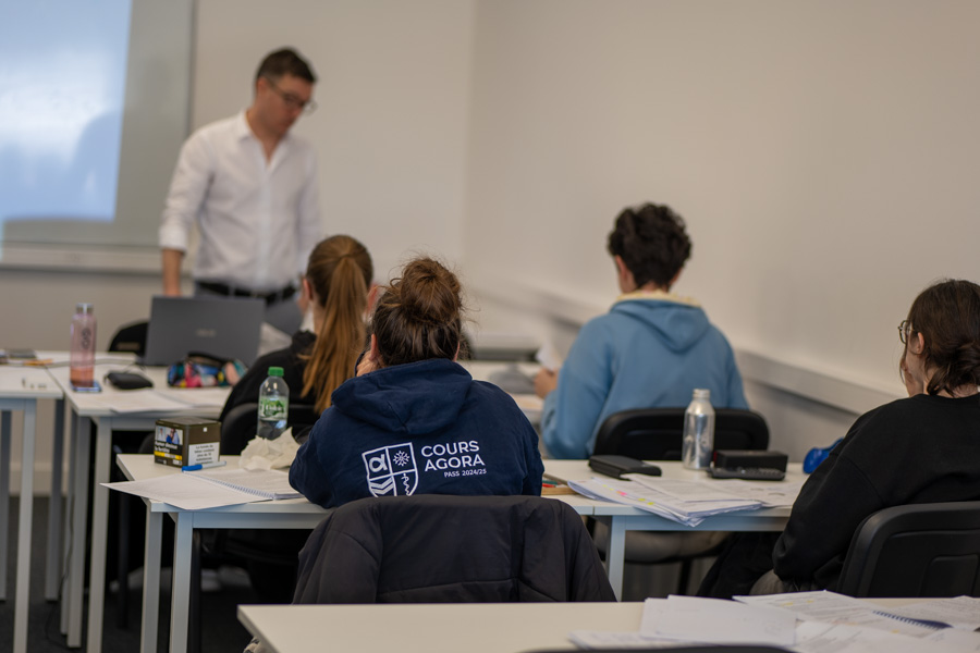 Salle de classe d'aide soignant